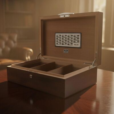 The White Spot Humidor Puro Kutusu Makore 100's - 6
