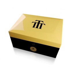 Trinidad İspanyol Sedir Sarı Humidor Puro Kutusu 50's - Cigarte