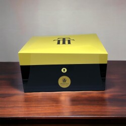 Trinidad İspanyol Sedir Sarı Humidor Puro Kutusu 50's - Cigarte (1)
