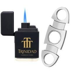 Trinidad Plastik Jet Alev Puro Çakmağı Metal Kesici Seti Siyah - 2