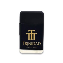 Trinidad Plastik Jet Alev Puro Çakmağı Siyah - Cigarte