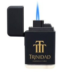 Trinidad Plastik Jet Alev Puro Çakmağı Siyah - Cigarte (1)