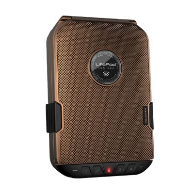 Vaultek Lifepod 2.0 Seyahat Humidoru Antik Brass 9's - 1