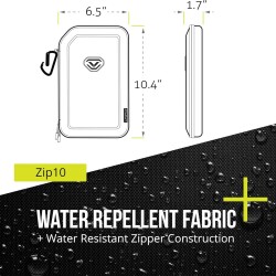 Vaultek Lifepod Fermuarlı Seyahat Humidoru Siyah 10's - 3