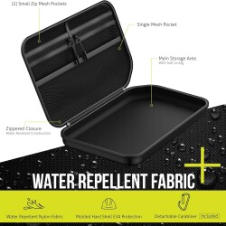 Vaultek Lifepod Fermuarlı Seyahat Humidoru Siyah 10's - 2