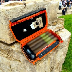 Vaultek Lifepod X Mini Seyahat Humidoru Turuncu 4lü - 3