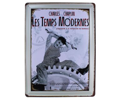 Vintage Metal Pano Chaplin 30x40 - 1