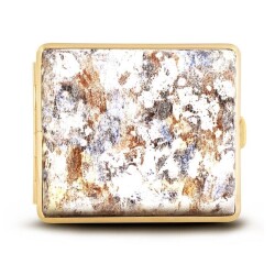 Vom Hofe Germany Deri Kısa Sig. Tabakasısı 18li (Gold / Yağlıboya) - Vom Hofe