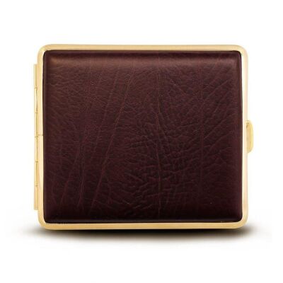 Vom Hofe Germany Deri Kısa Sig. Tabakası 18li Gold/Bordo - 1