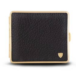 Vom Hofe Germany Deri Kısa Sig. Tabakası 18li (Gold/Siyah) 520GLH01 - Vom Hofe