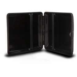 Vom Hofe Germany Deri Kısa Sigara Tabakası 18li (Gold/Kahve) - Vom Hofe (1)