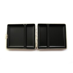 Vom Hofe Germany Deri Kısa Sig. Tab akasısı 18li (Krom/Croco Kırmızı) - Vom Hofe (1)