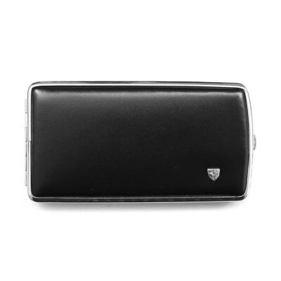 Vom Hofe Germany Deri Uzun Sig. Tabakası 9lu Krom/Siyah - 1