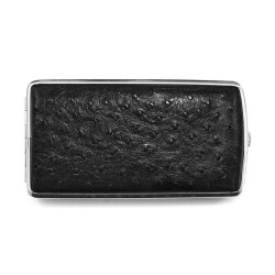 Vom Hofe Germany Deri Uzun Sig. Tabakası 9lu Krom/Siyah Croco - Vom Hofe