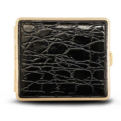 Vom Hofe Germany Kısa Sig. Tabakası 18li Gold/Croco Siyah - 1