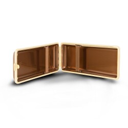 Vom Hofe Germany Uzun Sig. Tab akasısı 8li (Gold/Pudra) 813GLM9 - Vom Hofe (1)