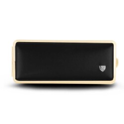 Vom Hofe Germany Uzun Sigara Tabakası 8li Parlak Siyah/Gold 813GL01 - Vom Hofe