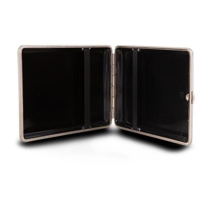 Vom Hofe Metal Uzun Sigara Tabakası 18li Siyah 810NLC01 - 2