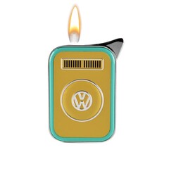 VW Logolu T2 Samba Bus Mum Alev Çakmak Yşl/Sarı - Thumbnail