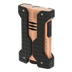 Windproof Rüzgar Geçirmez Puro Çakmak ve Kesici Seti Copper - 5
