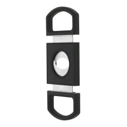 Windproof Rüzgar Geçirmez Puro Çakmak ve Kesici Seti Siyah - 4