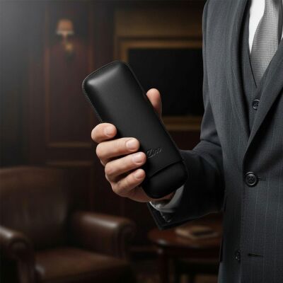 Zino Deri Puro Kılıfı Siyah 2li XL 64 Ring - 4